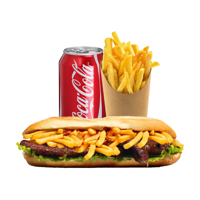 Menu Sandwich Le Classic Merguez
