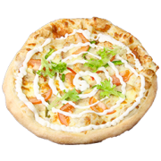 Pizza boisée